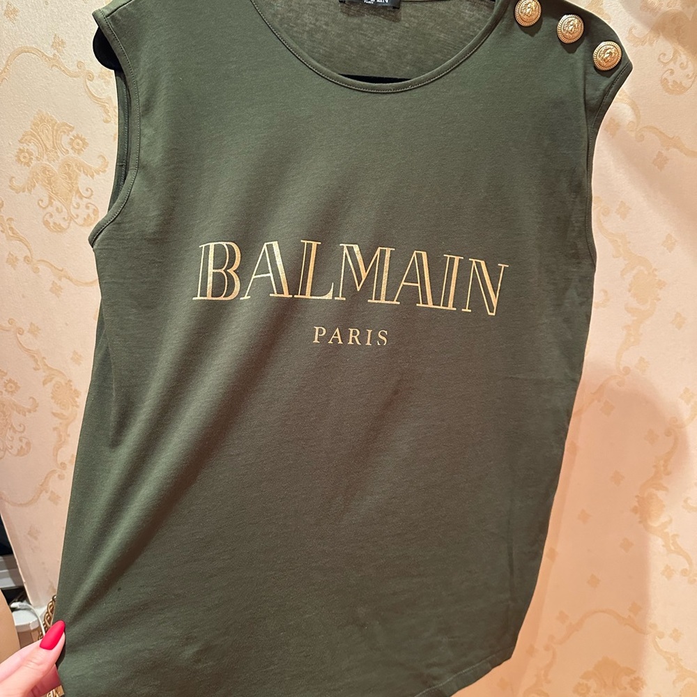 Balmain Top green size 38